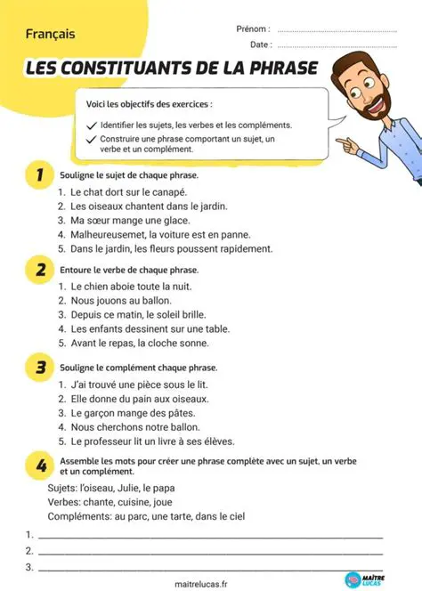 4 Trouvez pour chaque phrase une fin logique utilisant obligatoirement USED TO