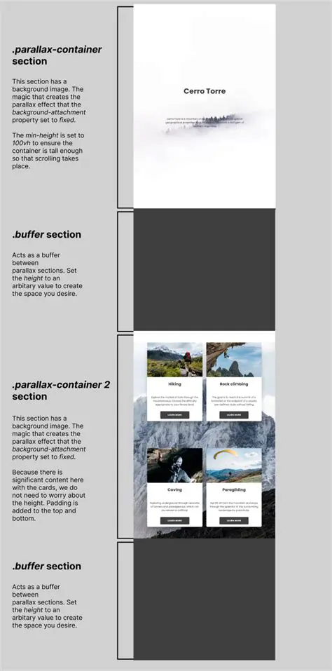 6 Layers of Parallax Smooth Scrolling