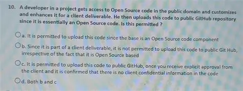 Access to Open Source Code