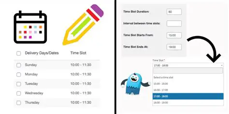 Adding multiple time slots per day