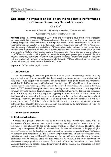 Analysis of the Use of Tiktok in Learning