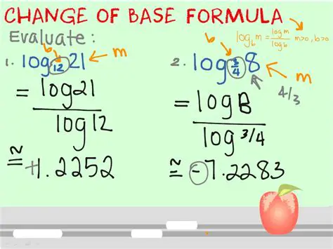 Applying the Change of Base Formula