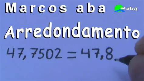 Arredondamento para a Unidade