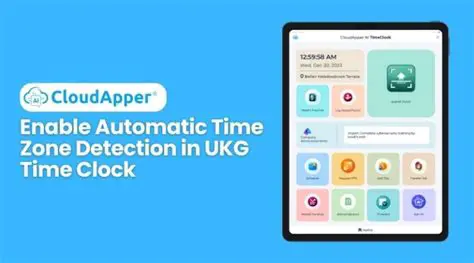 Automatic Time Zone Detection