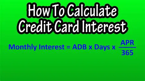 Calculating the Monthly Interest Rate