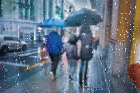 Cambio en los patrones de lluvia