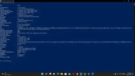 Checking Environment Variables