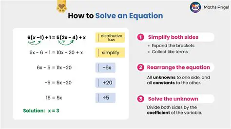 Choosing the Easiest Variable to Solve For