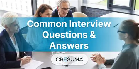 Common Questions and Answers