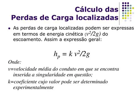 Considere a perda de carga