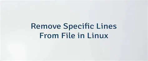 Efficiently Remove Specific Lines from Multiple Text Files with Ease