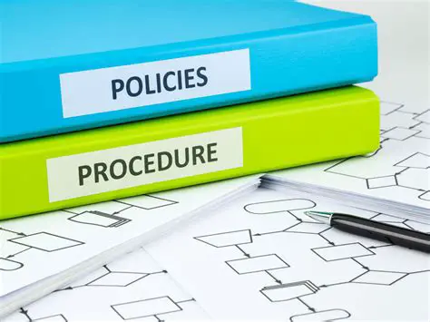 Establish and enforce policies
