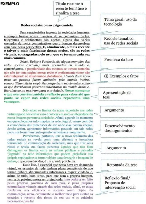 Exemplos de marcar o texto