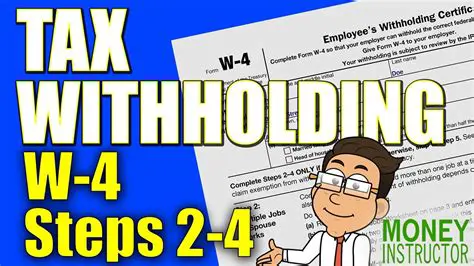 Exemptions and Tax Withholding