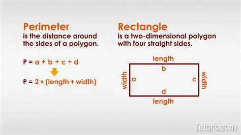 Formula for Perimeter of a Rectangle
