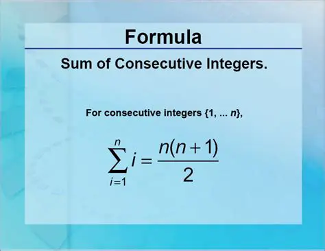 Formula for the Sum of Integers in Arithmetic Progression