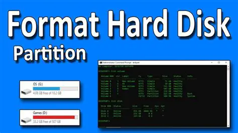 Hard disk crash or formatting