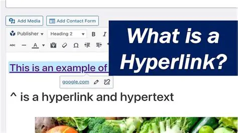 Hyperlinks within web videos