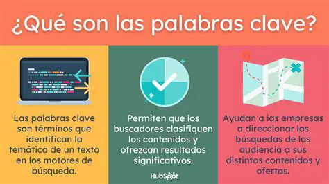 Identifica las palabras clave