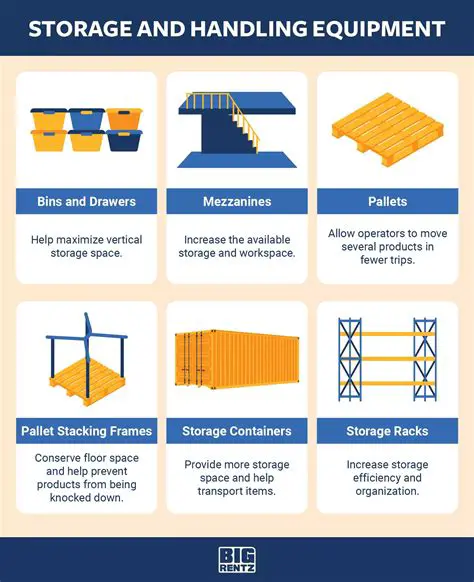 Improve equipment and material arrangements
