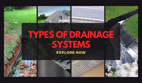 Improvement of the drainage system