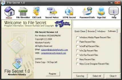 Key Features of Absolute Futurity File Secret