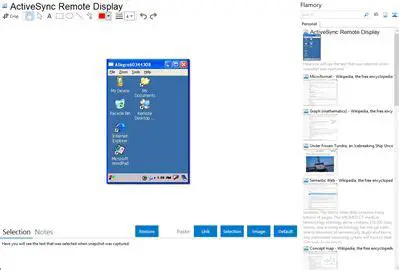 Key Features of ActiveSync Remote Display