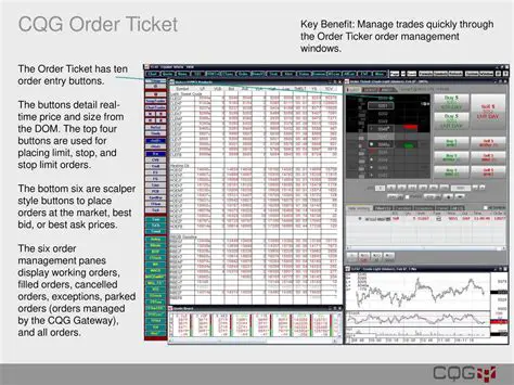Key Features of Broco CQG Trader