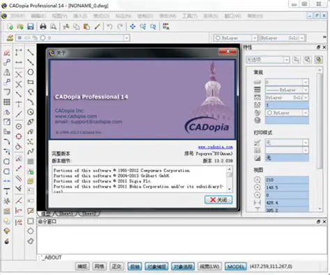 Key Features of CADopia Professional