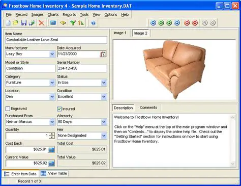Key Features of Frostbow Home Inventory