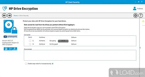 Key Features of HP Client Security Manager