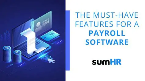 Key Features of Payroll 4 BES