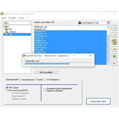 Key Features of Sysfilter for Visio
