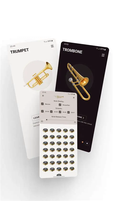 Key Features of the Virtual Trumpet