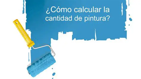 La Cantidad de Pintura en los Botes