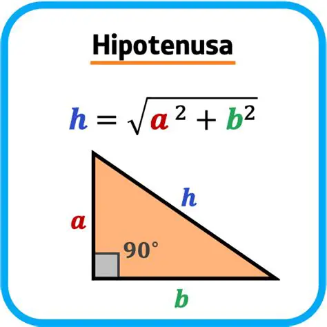 La propiedad de la hipotenusa