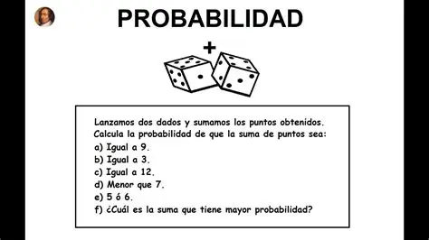 La suma de un par de dados