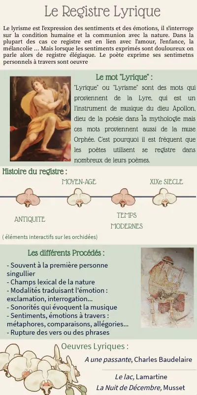 Le registre lyrique dans la musique classique