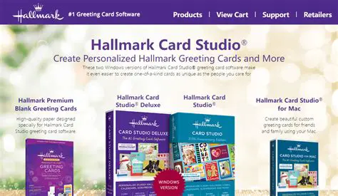 Main Features of Hallmark Card Studio 2016