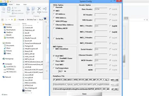 Main Features of SN Writer Tool