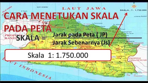 Menghitung Jarak pada Skala Peta