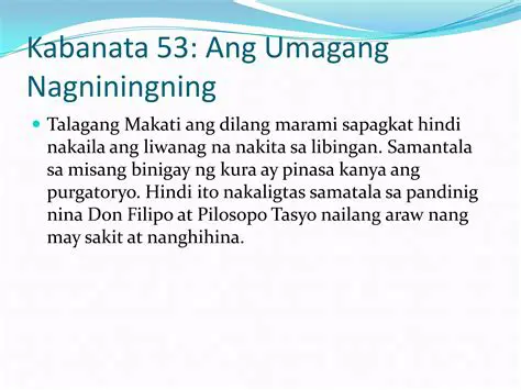 Mga Katanungan at Sagot Tungkol sa Kabanata 53 ng Noli Me Tangere sa Pinaikling Bersyon