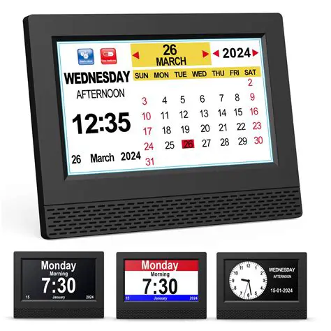 Multiple clock display options