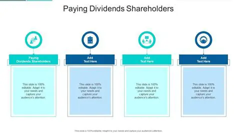 Paying Dividends to Shareholders