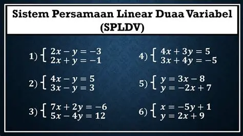 Pembahasan Sistem Persamaan Linear