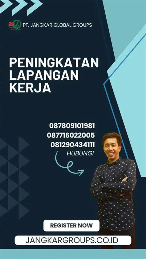 Peningkatan Lapangan Kerja
