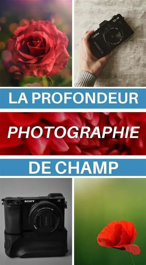 La Photographie en Plein Champ : Guide Complet pour Maîtriser la Profondeur de Champ