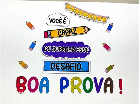 Preparando os alunos para as provas