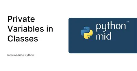 Private Variables in Classes