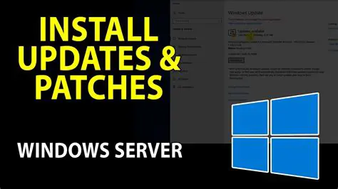 Regularly Update and Patch